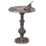 Sungmor Dragonfly Cast Iron Sundial Garden Decor