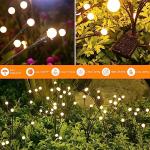 4 Pack Solar Garden Lights with 32 LEDs