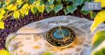 Brass Sundial - Grow Old with Me 10" Decor