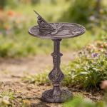 Sungmor Dragonfly Cast Iron Sundial Garden Decor