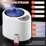 Portable Home Sauna with Remote Control & Chair