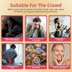 FniOk Home Portable Steam Sauna Tent & Chair