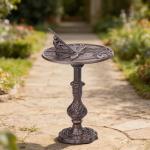 Sungmor Dragonfly Cast Iron Sundial Garden Decor