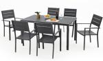 7-Piece Aluminum Outdoor Dining Set for 6