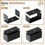 Devoko 100 Gallon Lockable Resin Deck Box