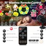 Outdoor Christmas Projector Lights with Remote Control