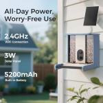 Smart Bird Feeder with Camera and Solar Power