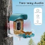 Smart Bird Feeder with Camera and Solar Power