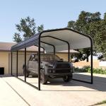 Heavy-Duty 10' x 15' Metal Carport Canopy