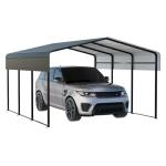 NUGRIART 10x15 FT Metal Carport with Heavy-Duty Frame