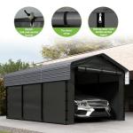 10x15FT Heavy Duty Metal Carport for Cars