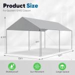 10x15 ft Heavy Duty Car Canopy Tent