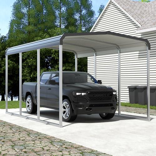 Heavy Duty Metal Carport Canopy for Outdoor Storage