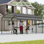 10x15FT Heavy Duty Metal Carport for Outdoor Storage
