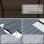 Heavy Duty 10x20 FT Metal Carport Canopy