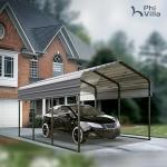 PHI VILLA 10x15 ft Heavy Duty Carport Shelter