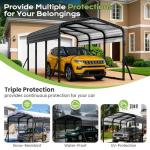 Heavy Duty 10x15FT Metal Carport Shelter