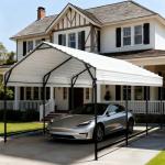SAILARY 10x15 ft Heavy Duty Carport Canopy