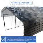 HEYTOWN 10x15 FT Heavy Duty Metal Carport