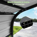 10x15FT Heavy Duty Metal Carport for Outdoor Storage