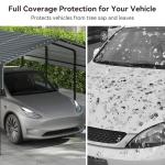 Heavy Duty 10x15FT Metal Carport Canopy