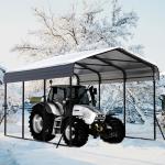 Heavy Duty 10x15 Metal Carport Shelter