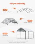 VEVOR Heavy Duty 10' x 15' Carport Shelter