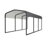 Heavy-Duty 10' x 15' Metal Carport Canopy