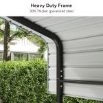 Heavy Duty 10x15FT Metal Carport Canopy