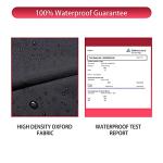 Round Heavy Duty Fire Pit Cover, 22-34 Inch