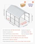 VEVOR Heavy Duty 10' x 15' Carport Shelter