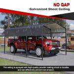 Ampela 15x10FT Heavy Duty Carport Shelter