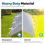 10x15 ft Heavy Duty Car Canopy Tent