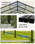 Greesum 10x15FT Heavy Duty Metal Carport