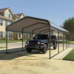 Extra Large Metal Carport for Vehicles and RVs