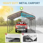 Heavy Duty 12x20FT Metal Carport Canopy
