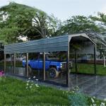 Heavy-Duty Metal Carport 12x20ft Shelter