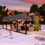 Heavy-Duty Metal Carport 12x20ft Shelter