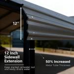 Extra Large Metal Carport for Vehicles and RVs