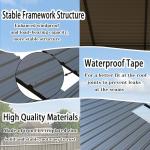 Extra Large Metal Carport for Vehicles and RVs