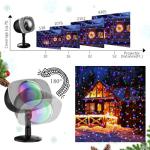 Snowfall Projector Lights for Christmas Decorations