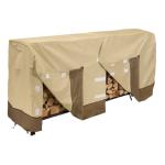Water-Resistant 8 Foot Log Rack Cover