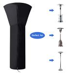 Waterproof Patio Heater Cover with Zipper, Large