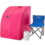 Durasage Portable Steam Sauna Tent with Chair