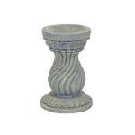 Serpentine Resin Pedestal Column for Gardens