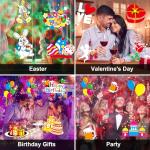 Upgraded Outdoor Easter Projector Lights with Slides