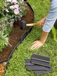 Easy Landscape Edging Kit for Outdoor Gardens