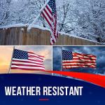 Heavy-Duty American Flag 4x6 for Outdoors