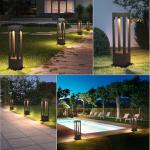 SLAWA 23.62" Waterproof LED Outdoor Post Light