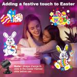 Upgraded Outdoor Easter Projector Lights with Slides